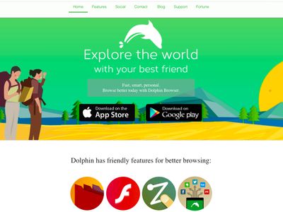 Dolphin web browser from Mobotap