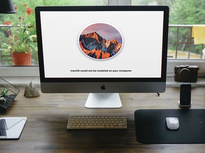 The "macOS could not be installed on your computer" error.