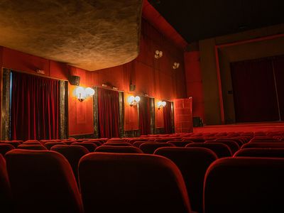 Inside impero cinema, Central region, Asmara, Eritrea...