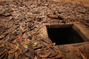 Cu Chi tunnel exit, Ho Chi Minh City, Vietnam