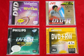 Recordable DVD - Blank Disc Examples