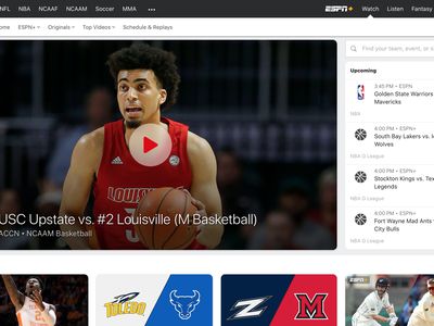 ESPN Watch page