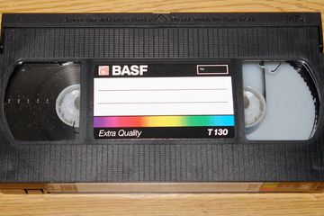 VHS Tape Cassette