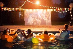 Pool Party Movie Night