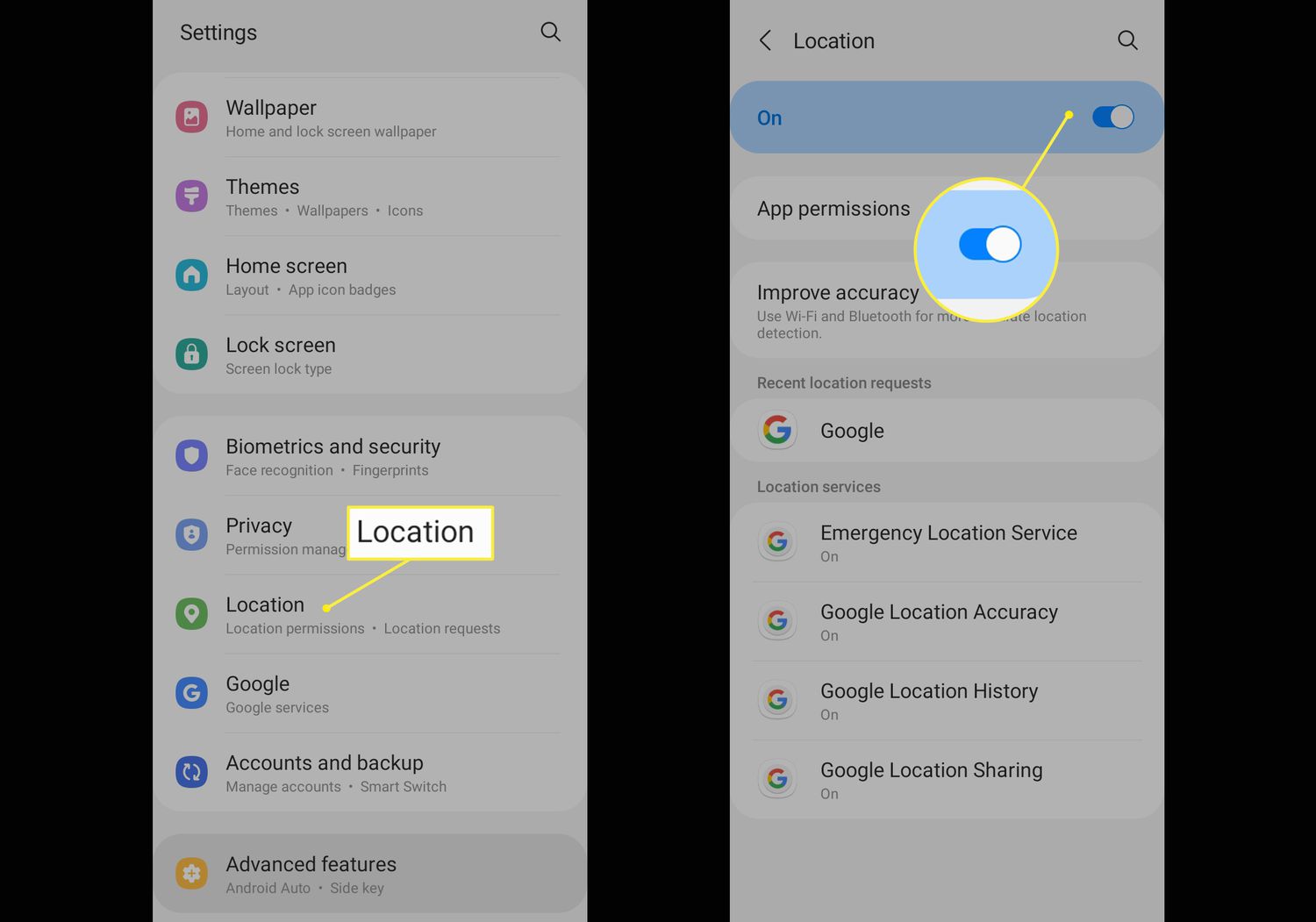 Android Location Services