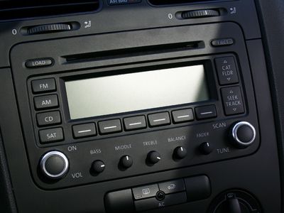 Double DIN car radio