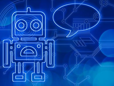 Artificial Intelligence Chatbot concept 