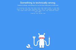 Twitter's "Something is technically wrong" graphic.