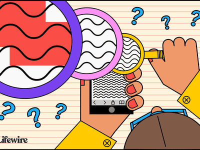 Illustration of Safari on iPhone with a person holding a magnifying glass to the iPhone