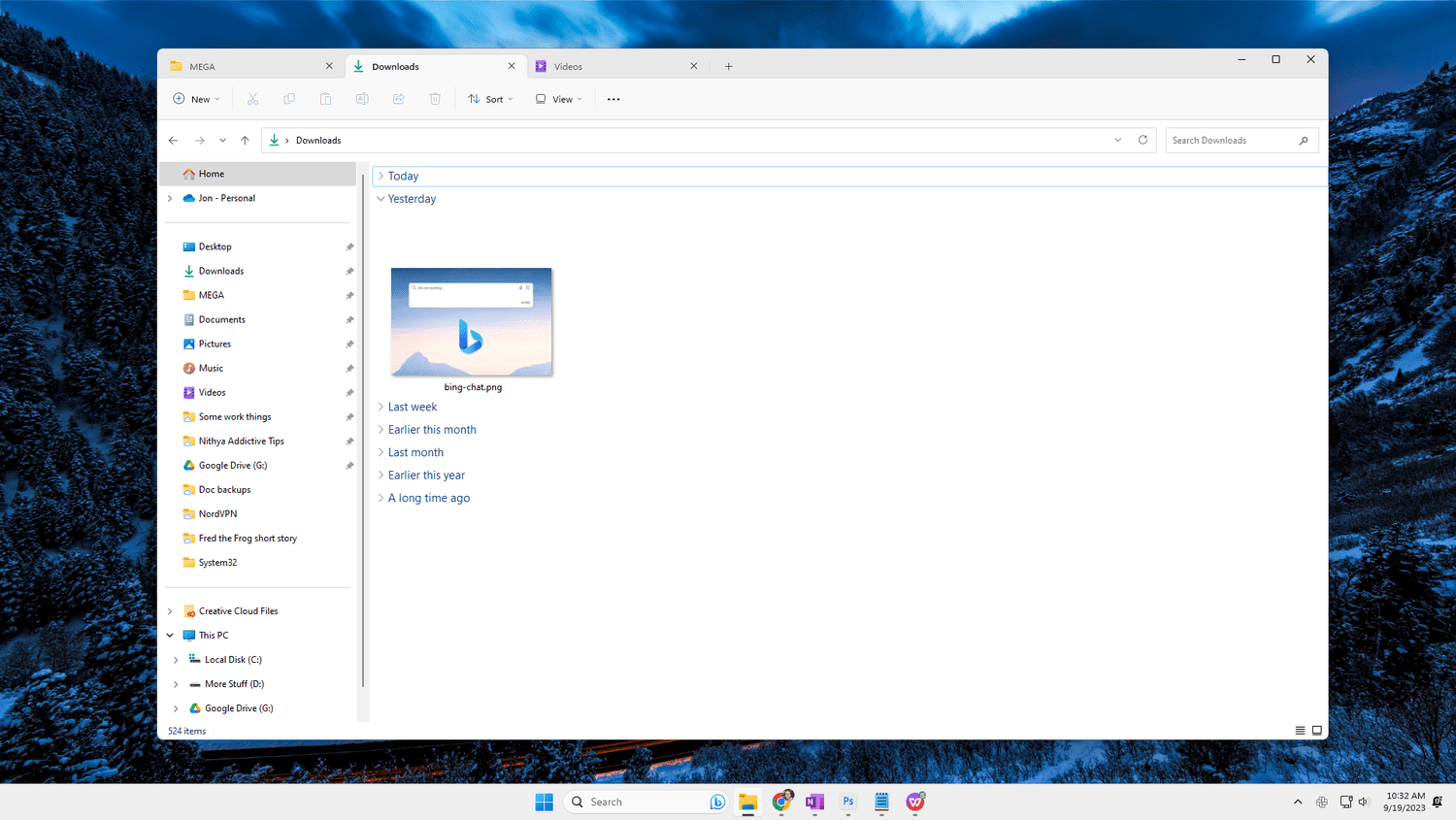 Windows 11 File Explorer