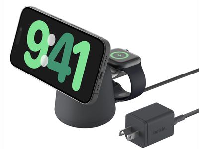 Belkin 2-in-1 MagSafe Wireless Charging Dock.