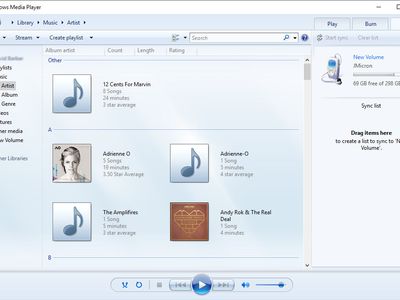 Windows Media Player Sync