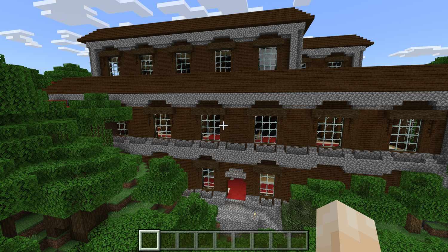 Mansion in a Meadow Seed in Minecraft