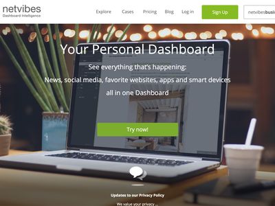 Netvibes website