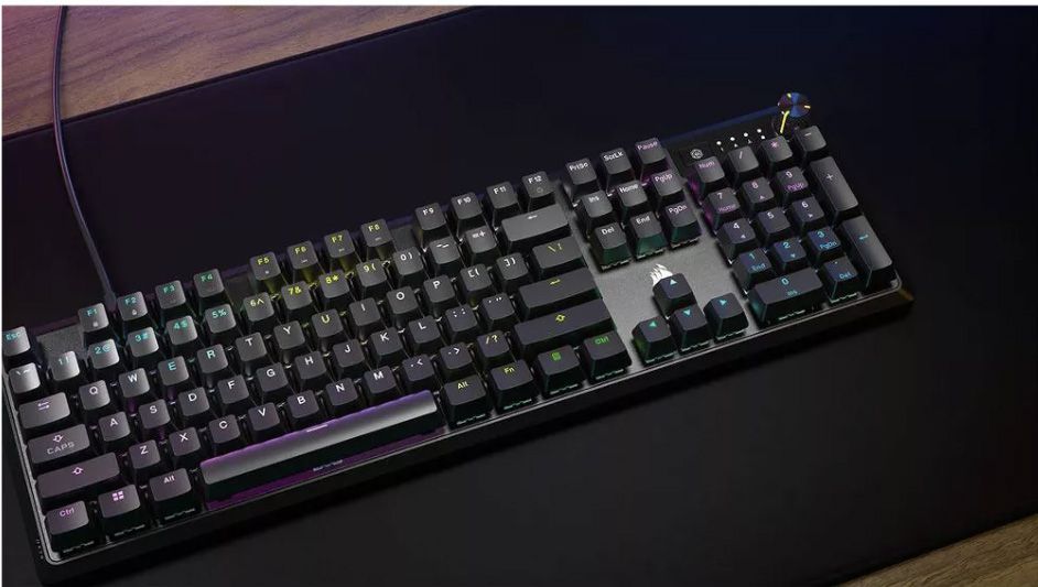 Corsair K70 Core RGB Gaming Keyboard.