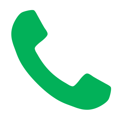 Icon of phone, in green.