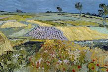 Wheatfields Near Auvers, by Vincent van Gogh