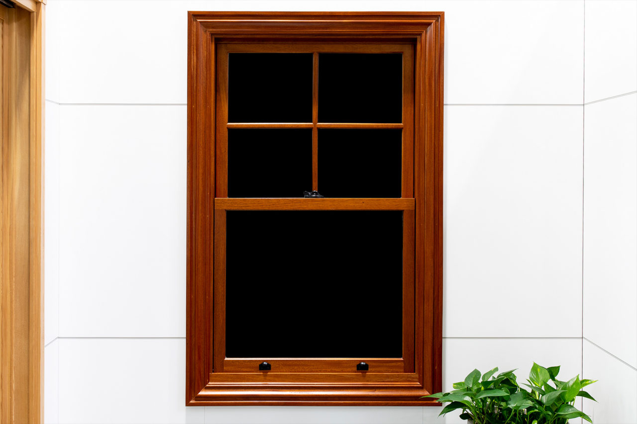 Mahogany Double Hung