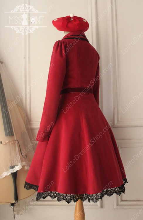 Sweet Woolen Countess Vintage Elegant Cloak Coat Lolita Suit