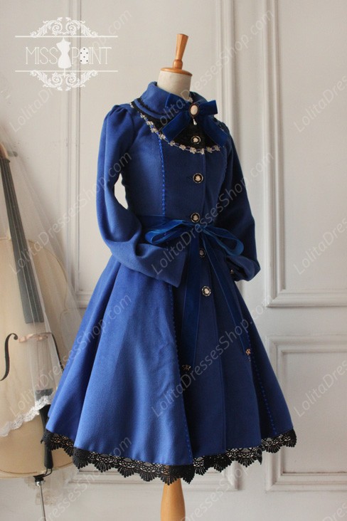 Sweet Woolen Countess Vintage Elegant Cloak Coat Lolita Suit