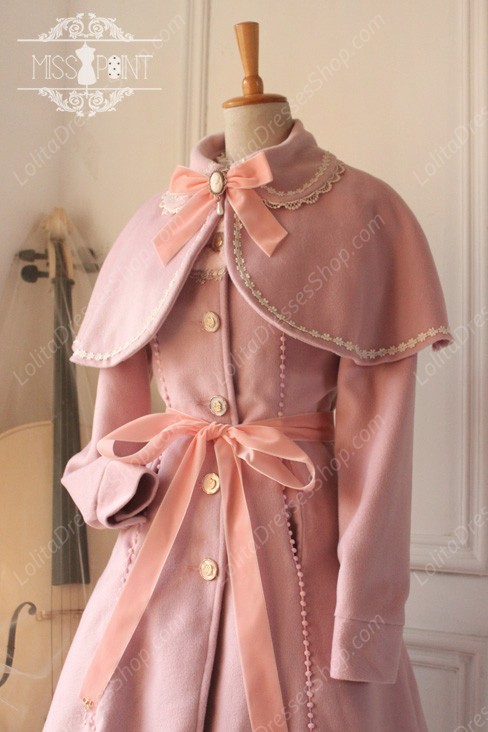 Sweet Woolen Countess Vintage Elegant Cloak Coat Lolita Suit