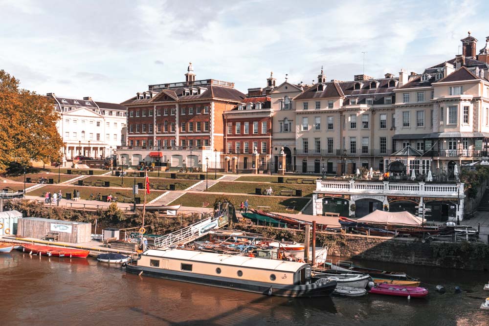 Buildings on Richmond's Riverside