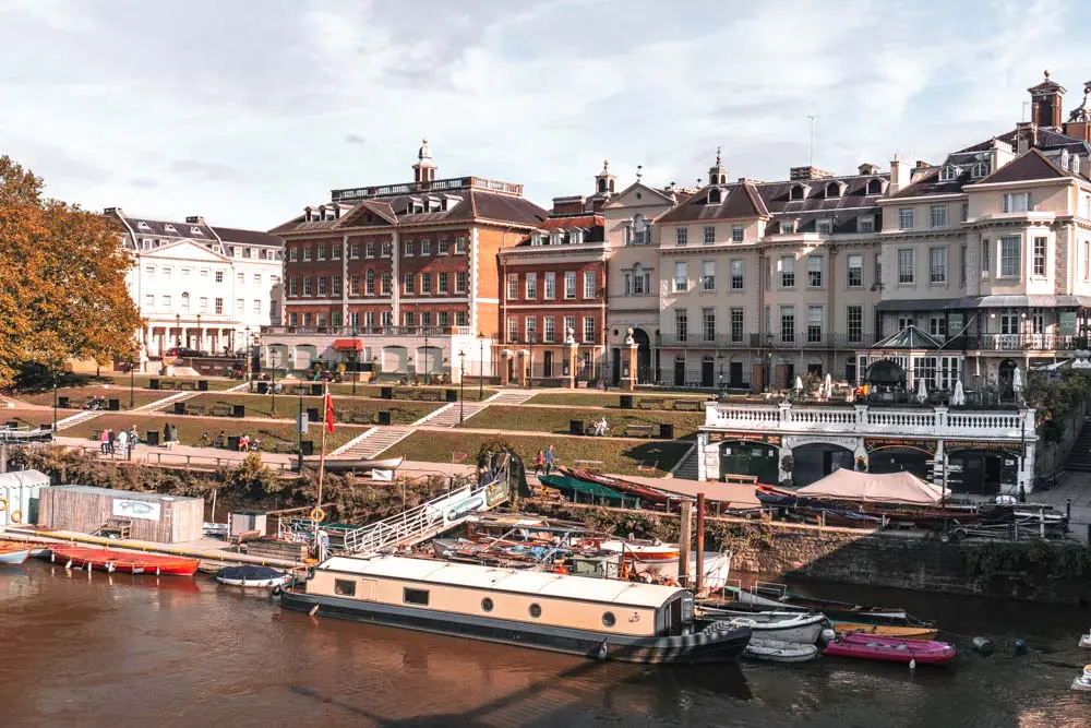 Buildings on Richmond's Riverside