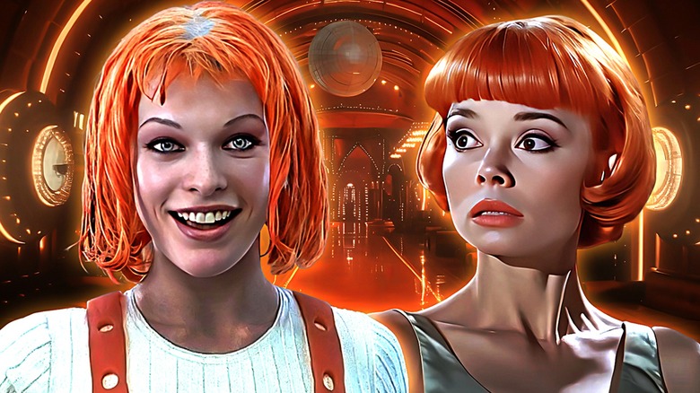 Leeloo smiling by AI Leeloo