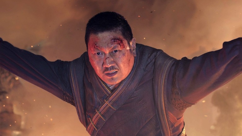 Benedict Wong playing Wong