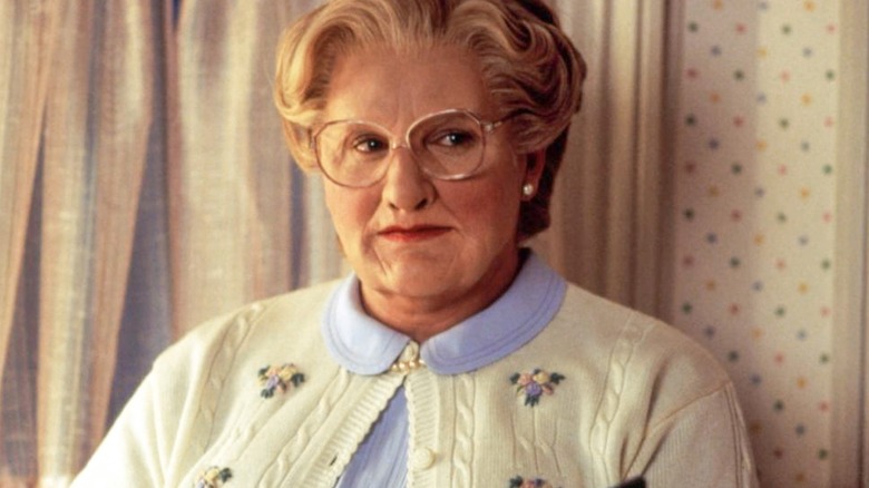 Mrs. Doubtfire side eyes