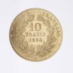 10F Napoléon III tête laurée revers