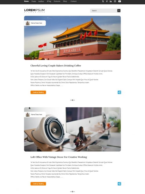 Expert Blogger WordPress Theme