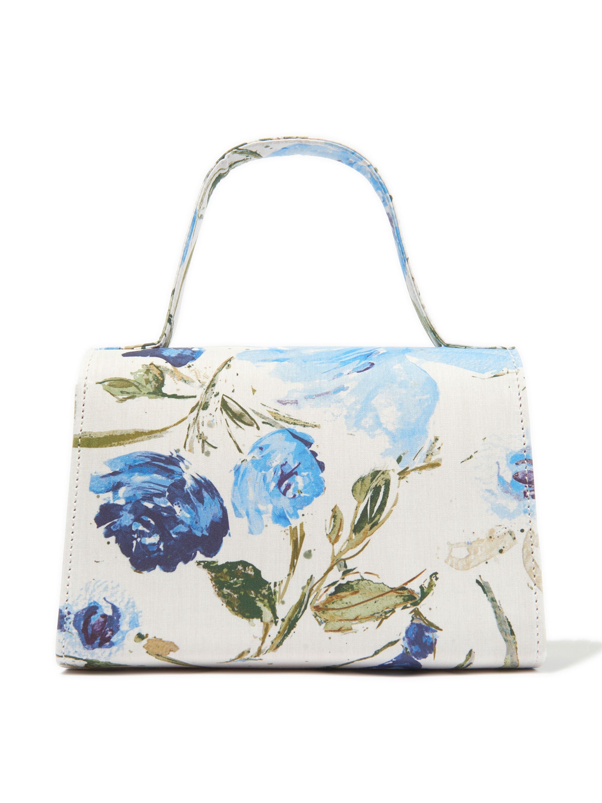 Floral Top Handle Bag | Marchesa