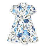 Flower-Print Cotton Dress | Marchesa