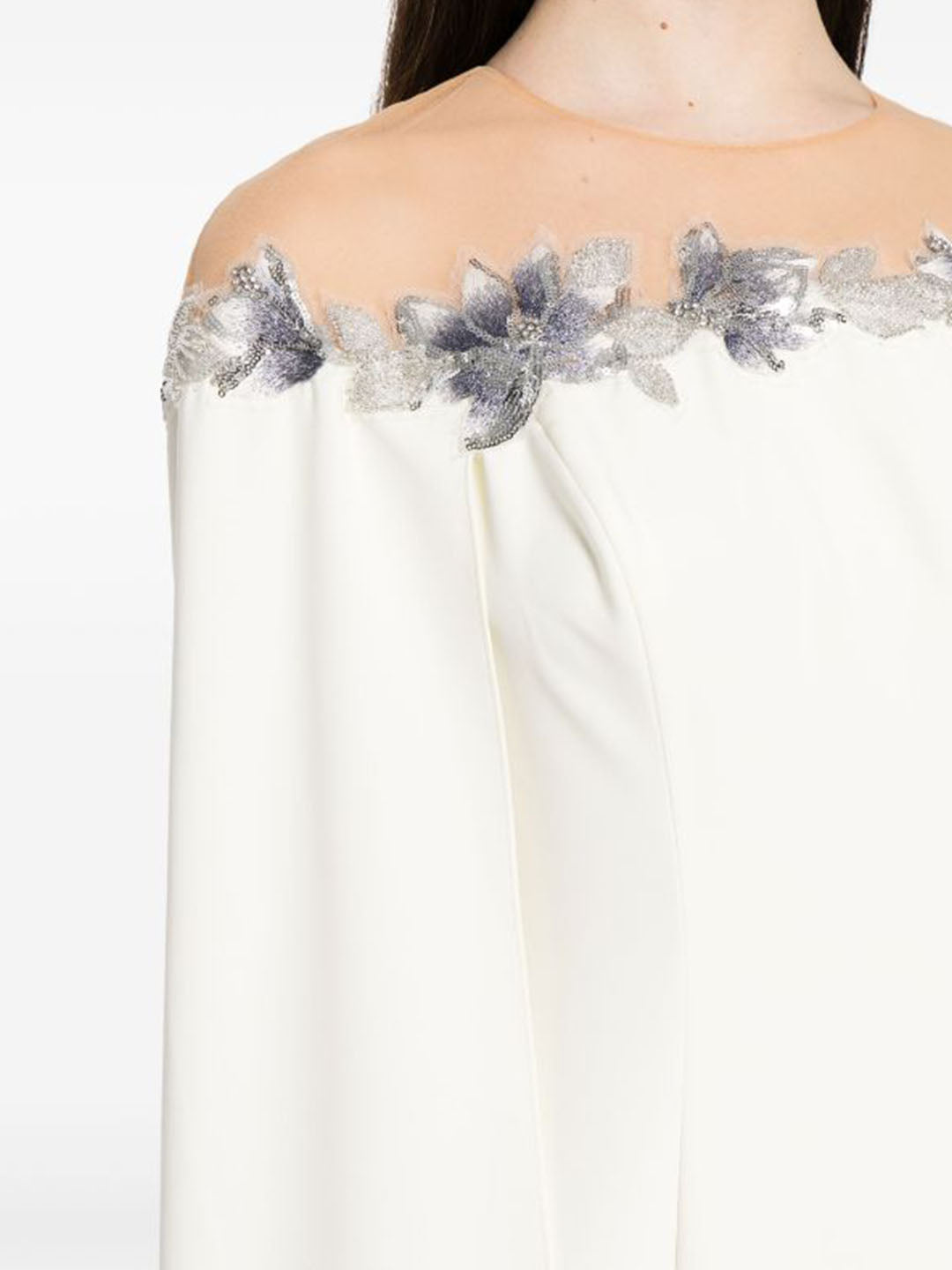 Embroidered Illusion Gown | Marchesa