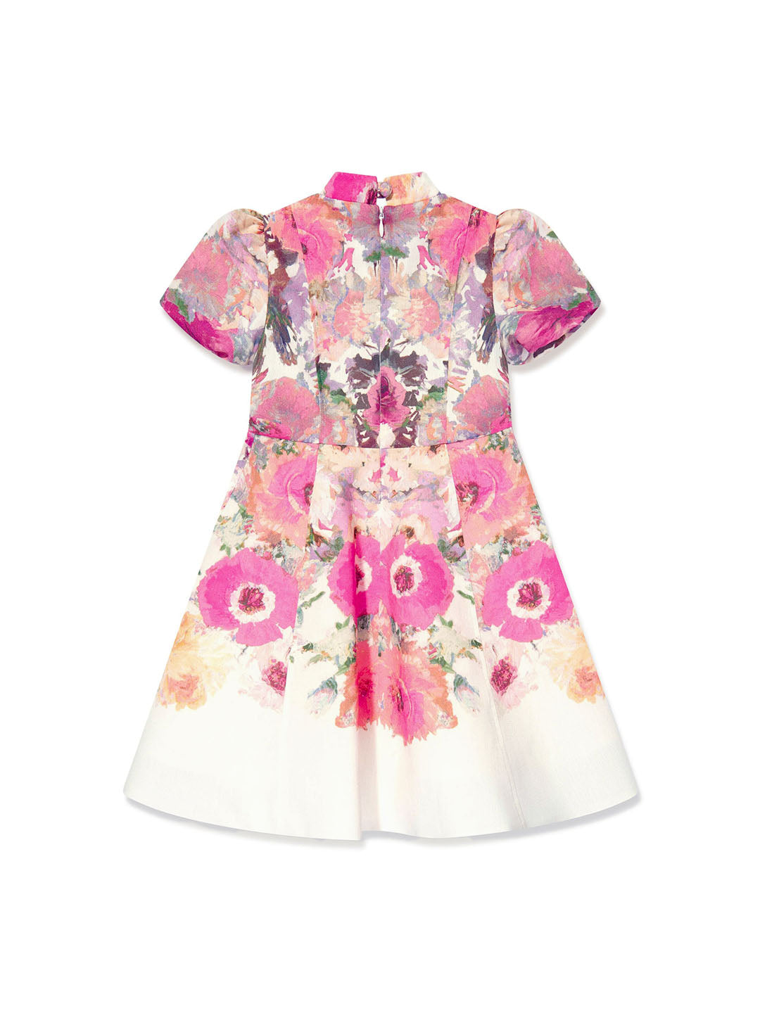 Flower-Print Cotton Dress | Marchesa