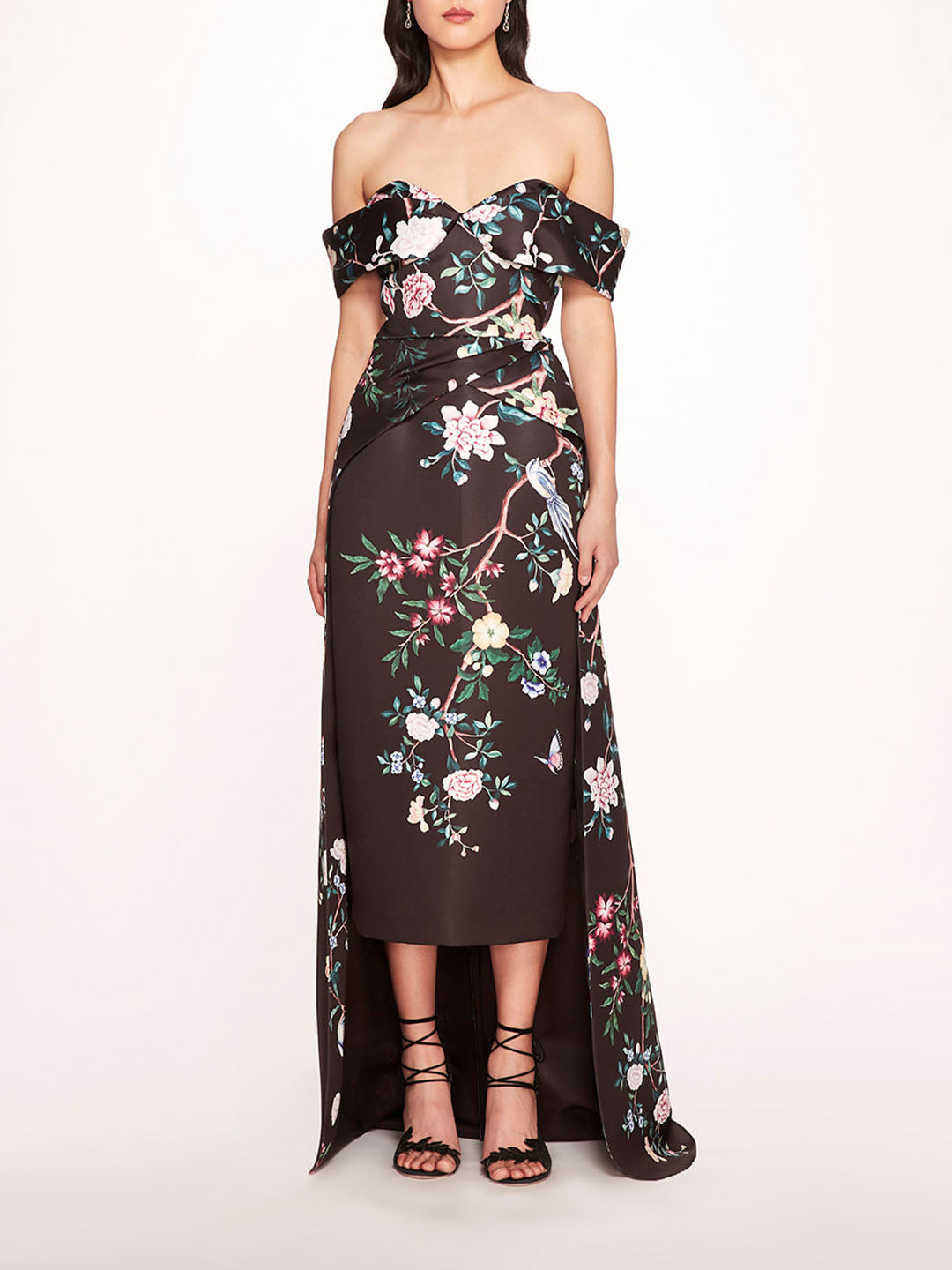 Paradise Midi Dress | Marchesa