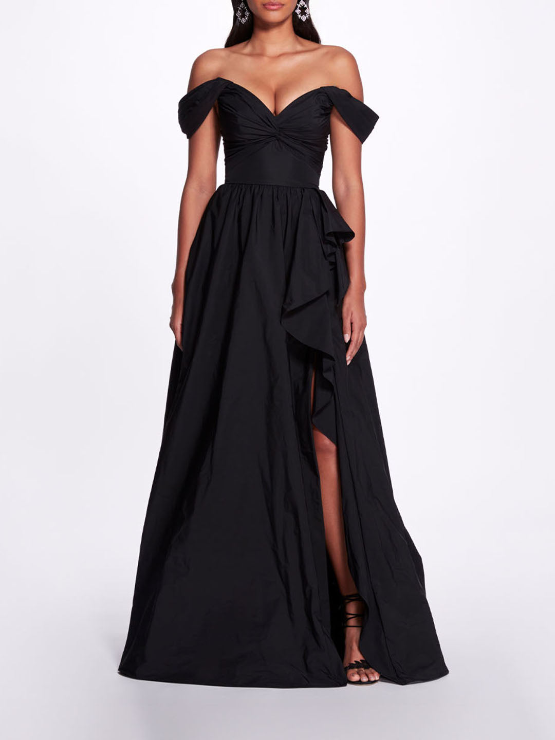 Twist Taffeta Gown | Marchesa