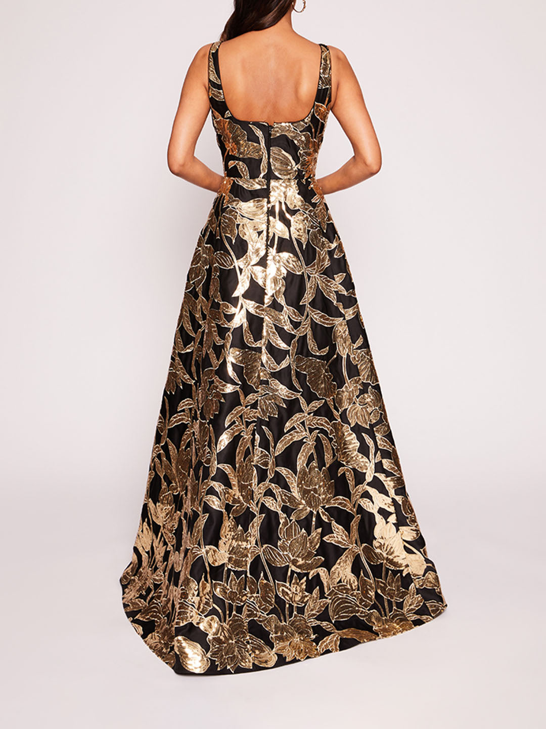 Lotus Sequin Gown | Marchesa