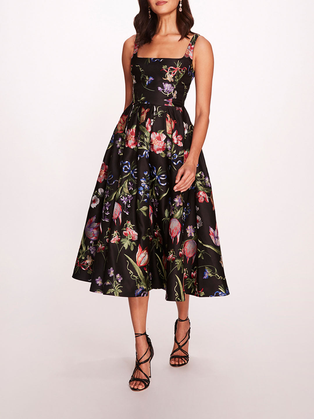 Alex Midi Dress | Marchesa