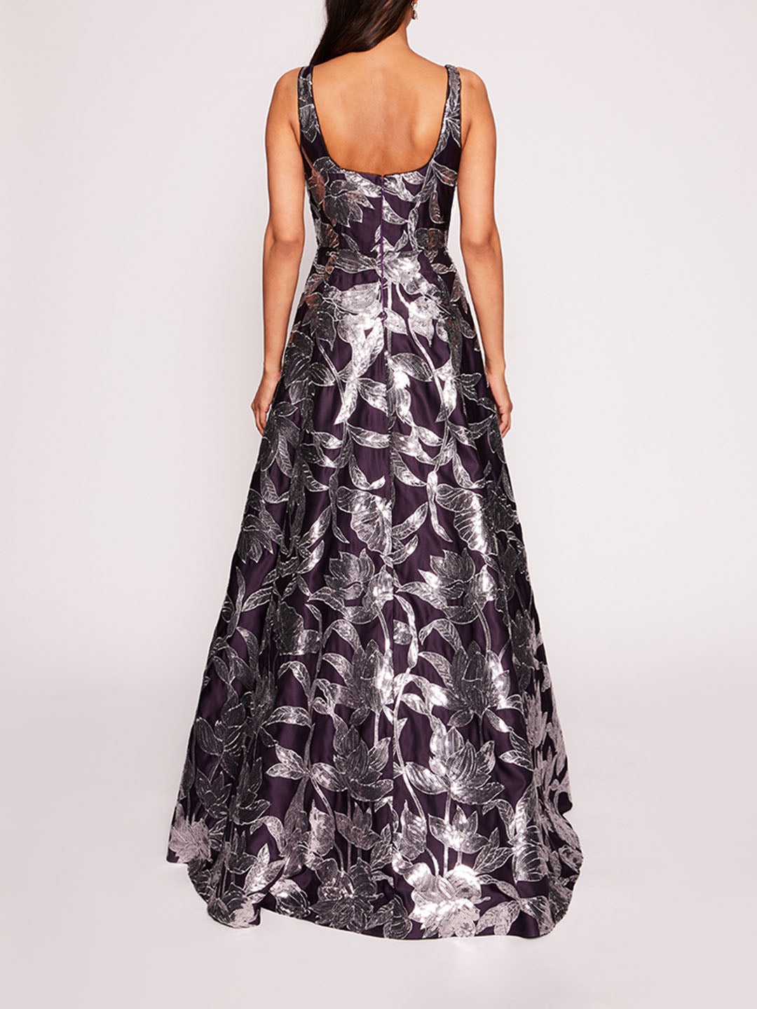 Lotus Sequin Gown | Marchesa