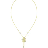 Wild Flower Yellow Gold Y Necklace | Marchesa