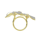 Wild Flower Yellow Gold Ring | Marchesa