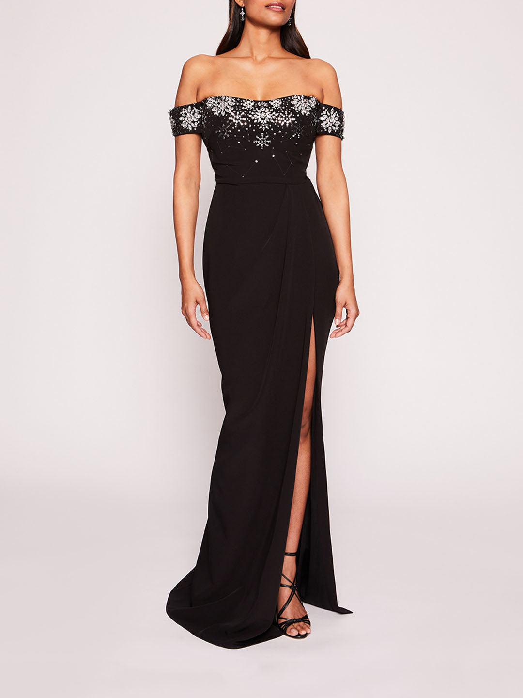 Draped Bodice Gown | Marchesa