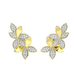 Wild Flower Yellow Gold Earrings | Marchesa