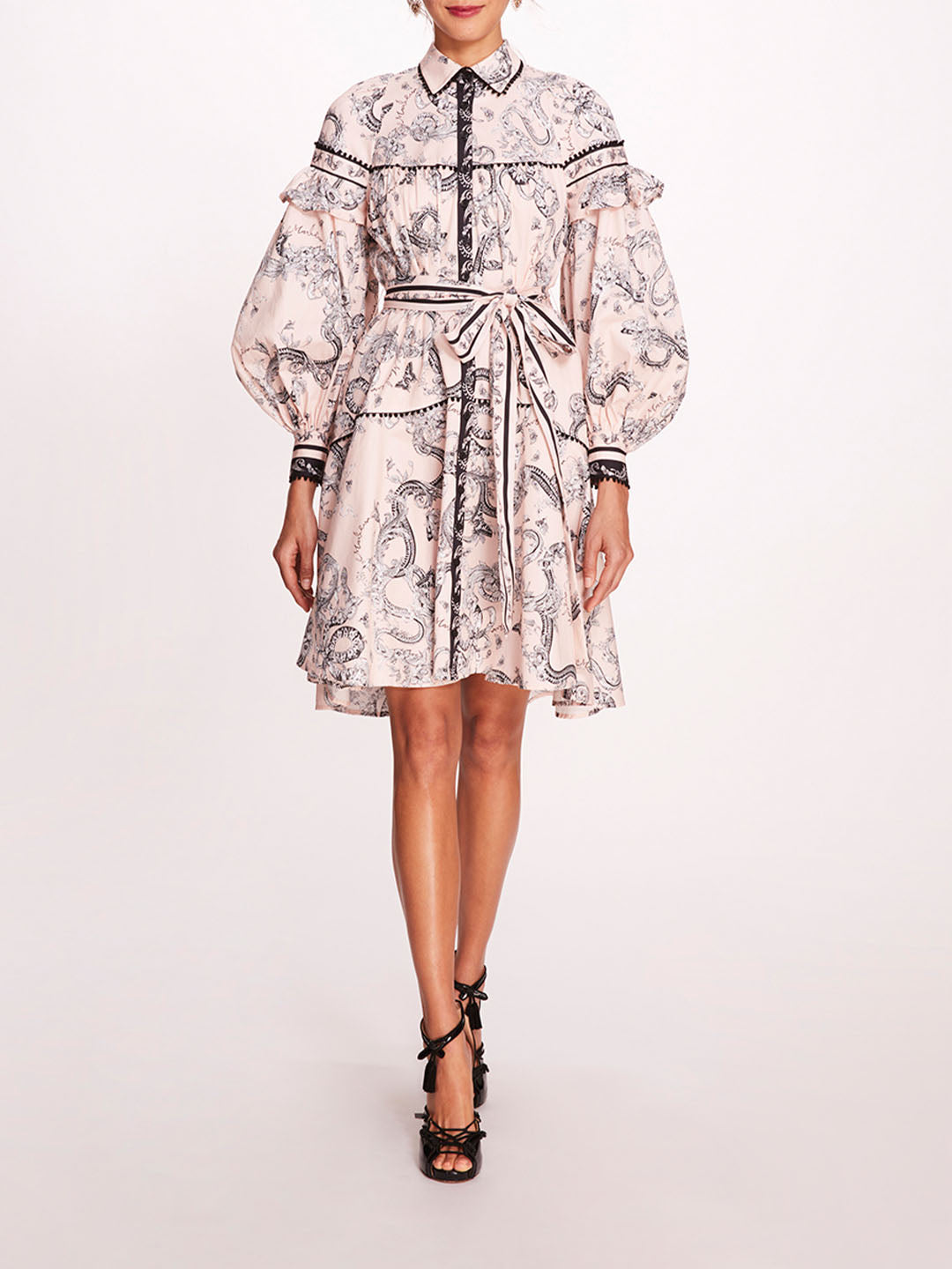 Laurel Shirtdress | Marchesa