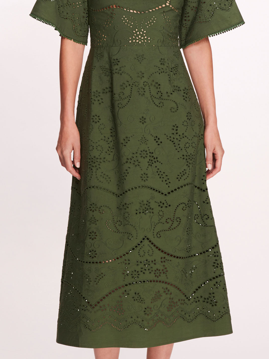 Dhalia Midi Dress | Marchesa