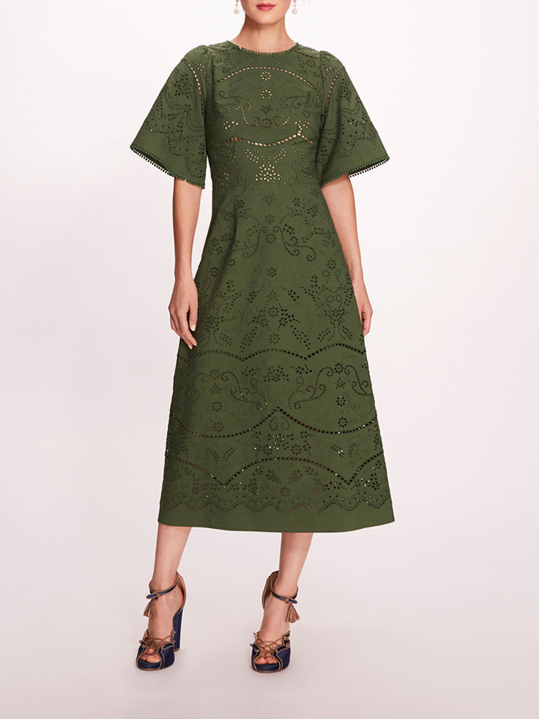 Dhalia Midi Dress | Marchesa