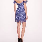 Iris Cutwork Mini Dress | Marchesa