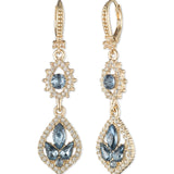 Poised Denim Midi Drop Earring | Marchesa